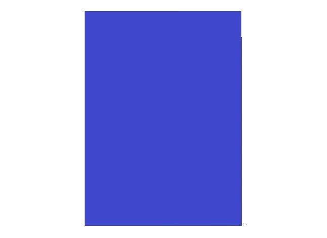 FOLIA OKŁADKI DO BINDOWANIA PRZÓD PRZEZROCZYSTE - NIEBIESKIE - A4 - 10 okł. 0