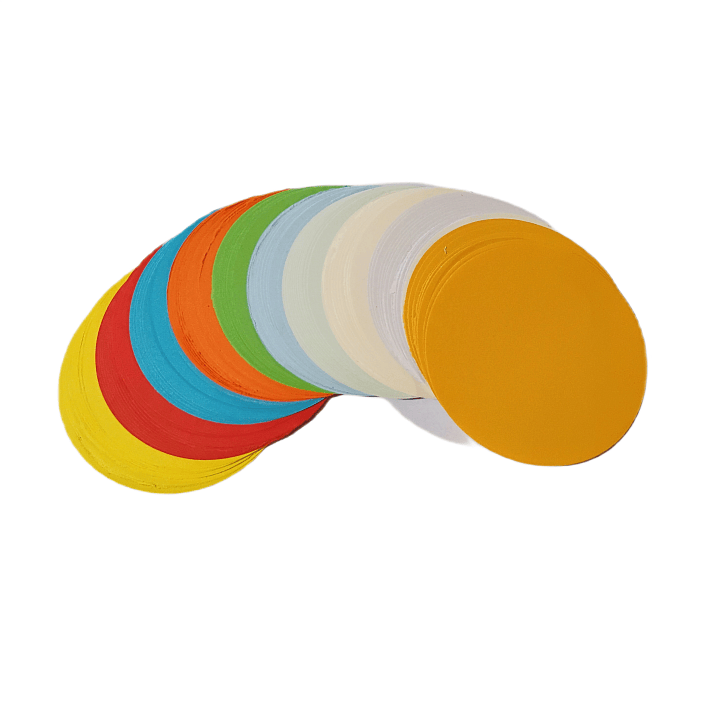 KÓŁKA ORIGAMI - PAPIER KOLOROWY ORIGAMI - 5 cm - 100 sztuk - kółek 0