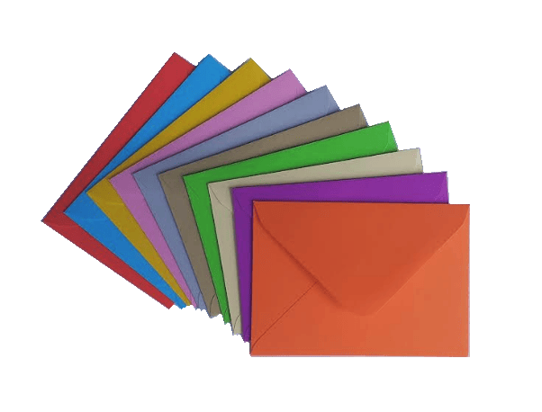 KOPERTY KOLOROWE - MIX - MINI - 75x110 mm - 10 kolorów 0