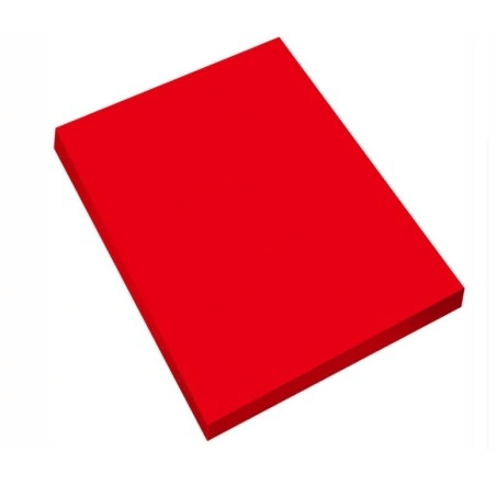 Papier kolorowy - czerwony - A4 - 100' 0