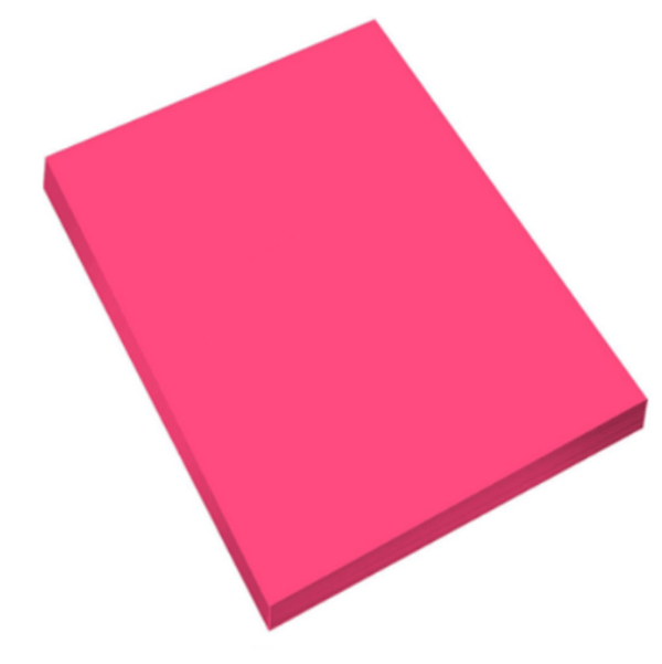 PAPIER KOLOROWY KSERO ORIGAMI - FLUO RÓŻOWY - A4 80g - 100 sztuk 0