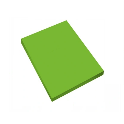 Papier kolorowy - GRUBY TECHNICZNY - zielony - A4 - 100' 0
