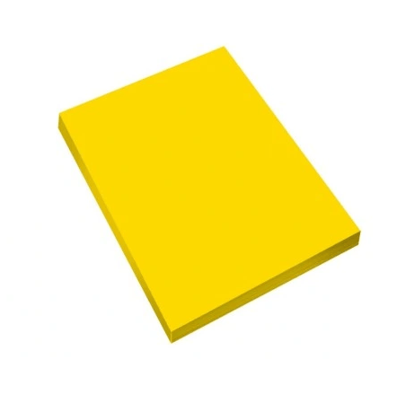 Papier kolorowy - żółty - A4 - 100' 0
